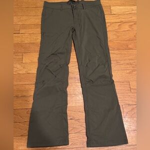 Prana Forest Green Convertible Pants to shorts